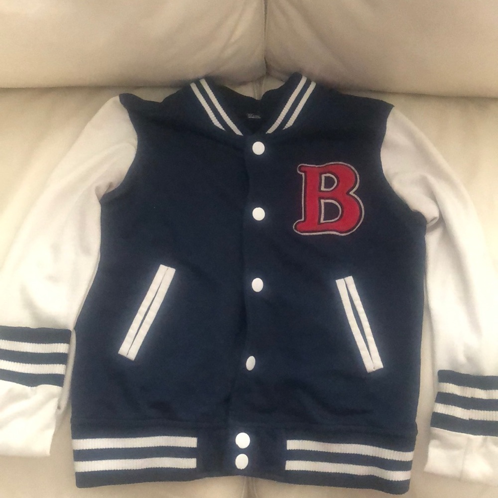 Forever 21 letter jacket, size US small